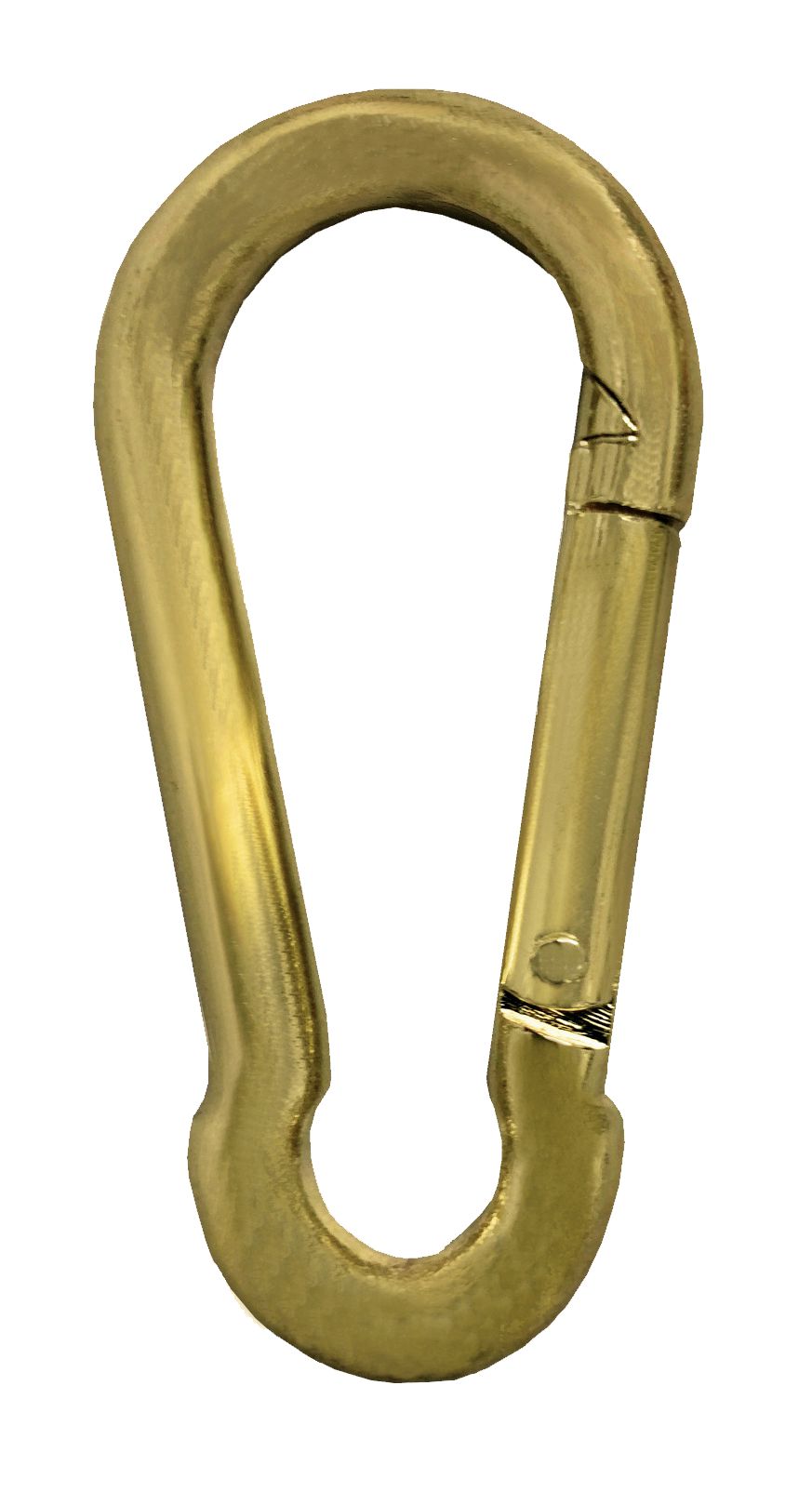 Brass Plated Carbine Hook